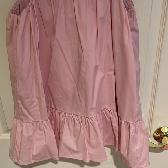 NWT WAYF Pink puff sleeve side cutout Dress in size medium - Picture 3 of 8